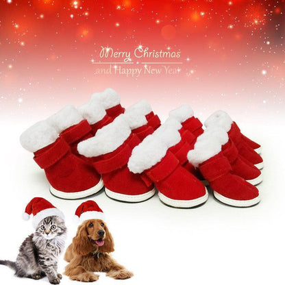 Cozypaws Festive Furry Footwear