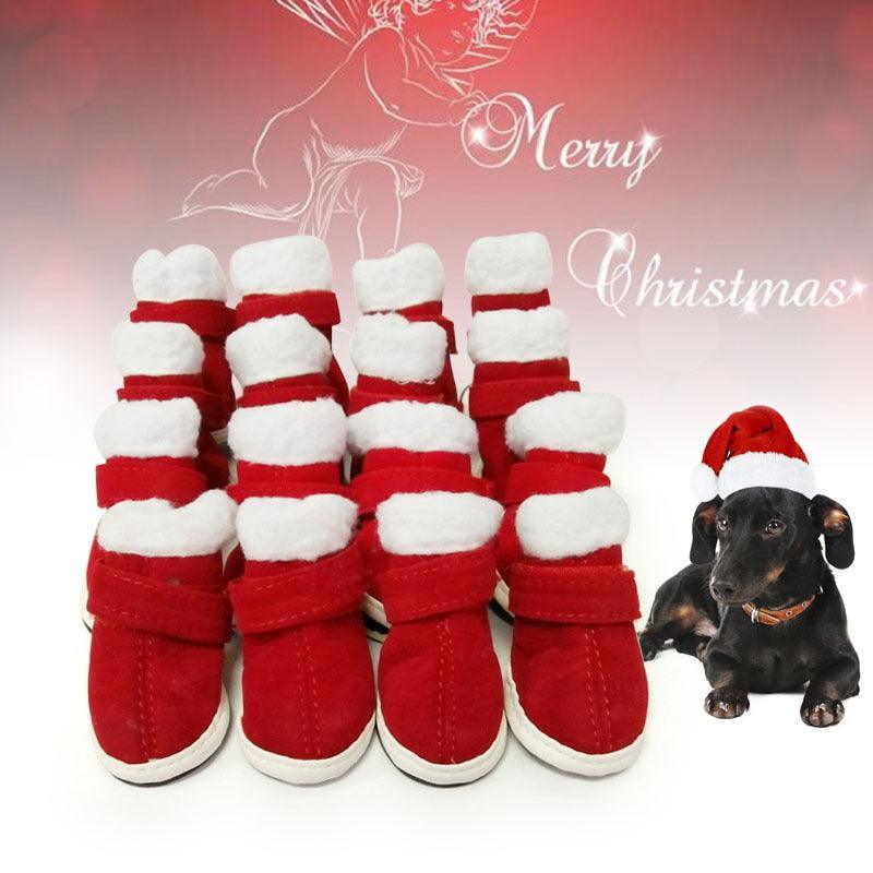 Cozypaws Festive Furry Footwear