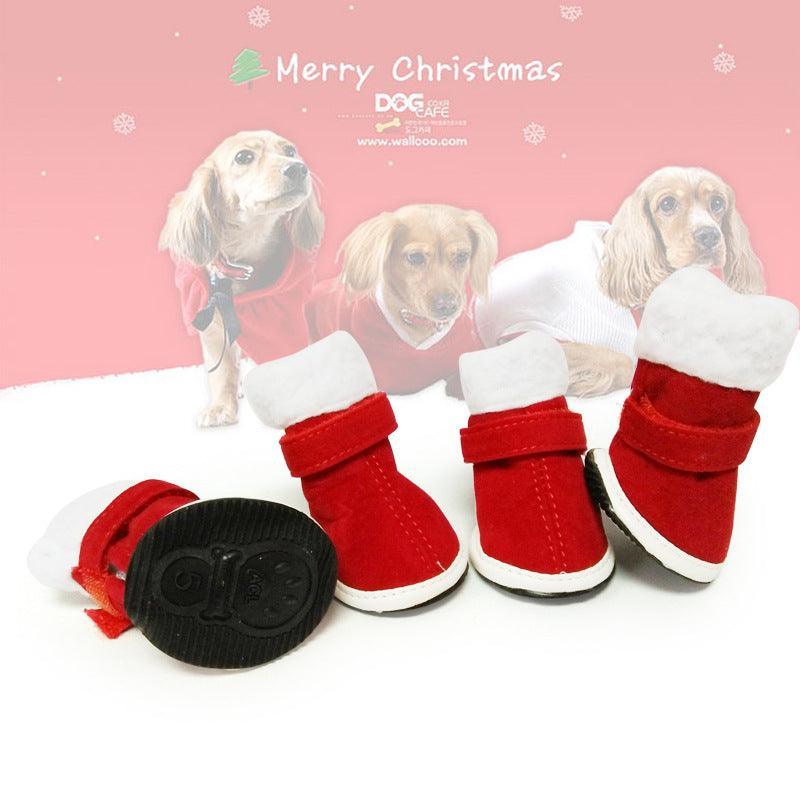 Cozypaws Festive Furry Footwear