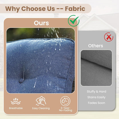 Stylish Outdoor Wicker Furniture Set with Comfortable Seating