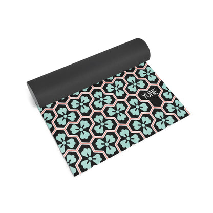 Yoga Mat | 6mm Thick | Black | Non-Slip | Eco Friendly | Yune Yoga | Crow-2