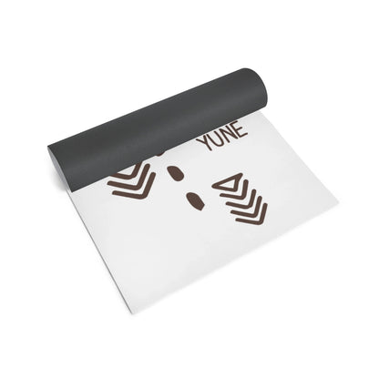 Polar Peace — Crag 6mm White Yoga Mat for Hot & Home Practice