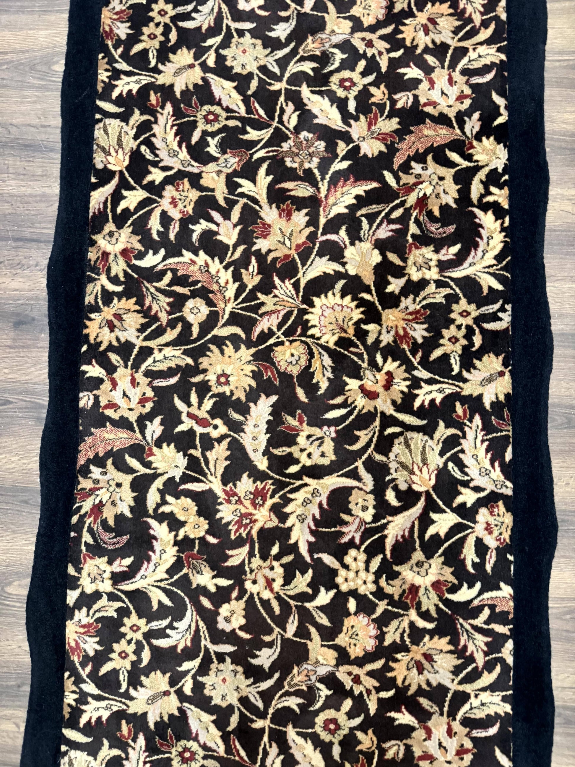 Floral Runner Rug 3.6 x 17-3