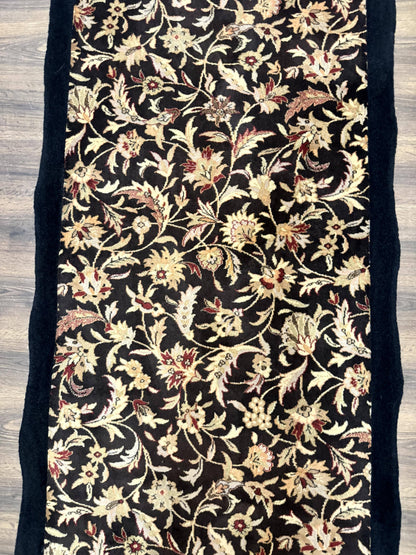 Floral Runner Rug 3.6 x 17-3