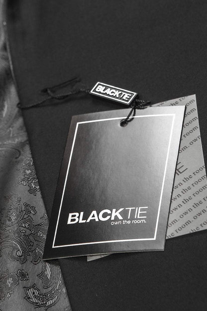 "Edge" Black Tuxedo Jacket Notch (Separates)-2