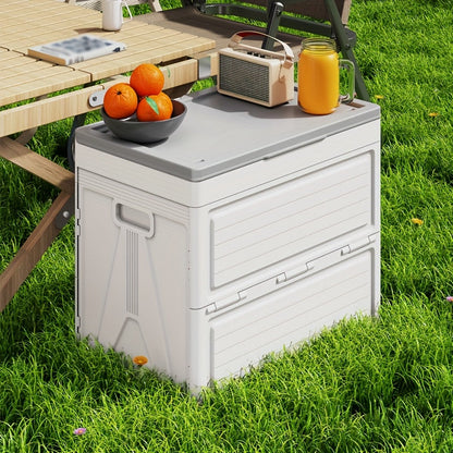 Outdoor Foldable Storage Box with Wheels