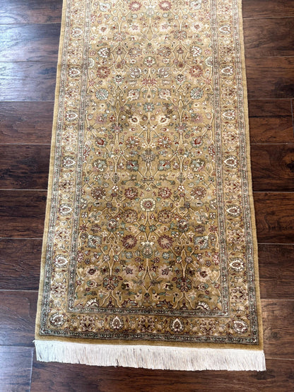 Persian Runner Rug 3x8, Traditional Wool Runner Rug for Hallway or Kitchen, Pak Persian Rug, Fine 225 KPSI-4