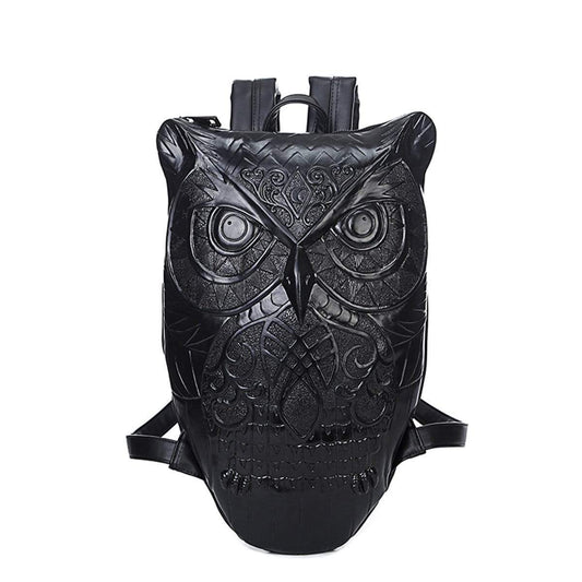 Fashion 3D Backpack Owl Backpack 3D Owl Laptop Computer Handbags Knapsack