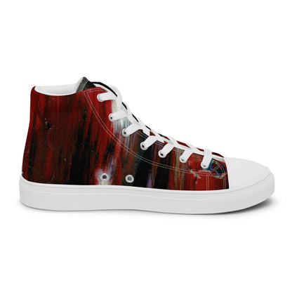 Gianneli Colours Handmade Women’s High Top Canvas Shoes
