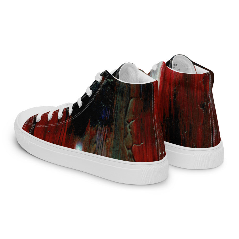 Gianneli Colours Handmade Women’s High Top Canvas Shoes