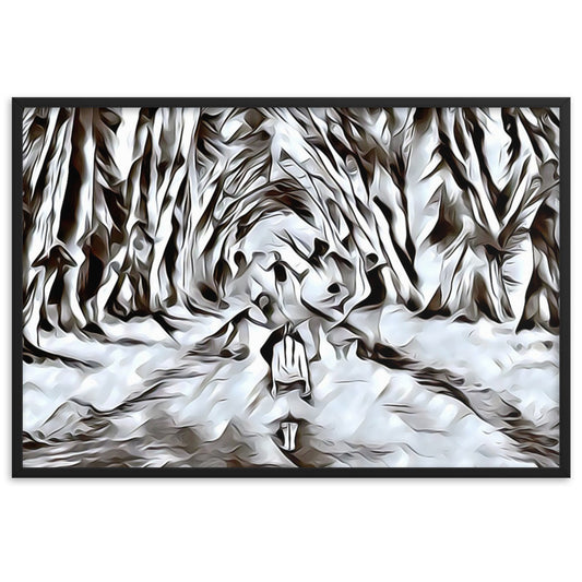 LOVE IS WHEN YOU CAN SEE WITHIN ME Special Edition Framed Poster-0