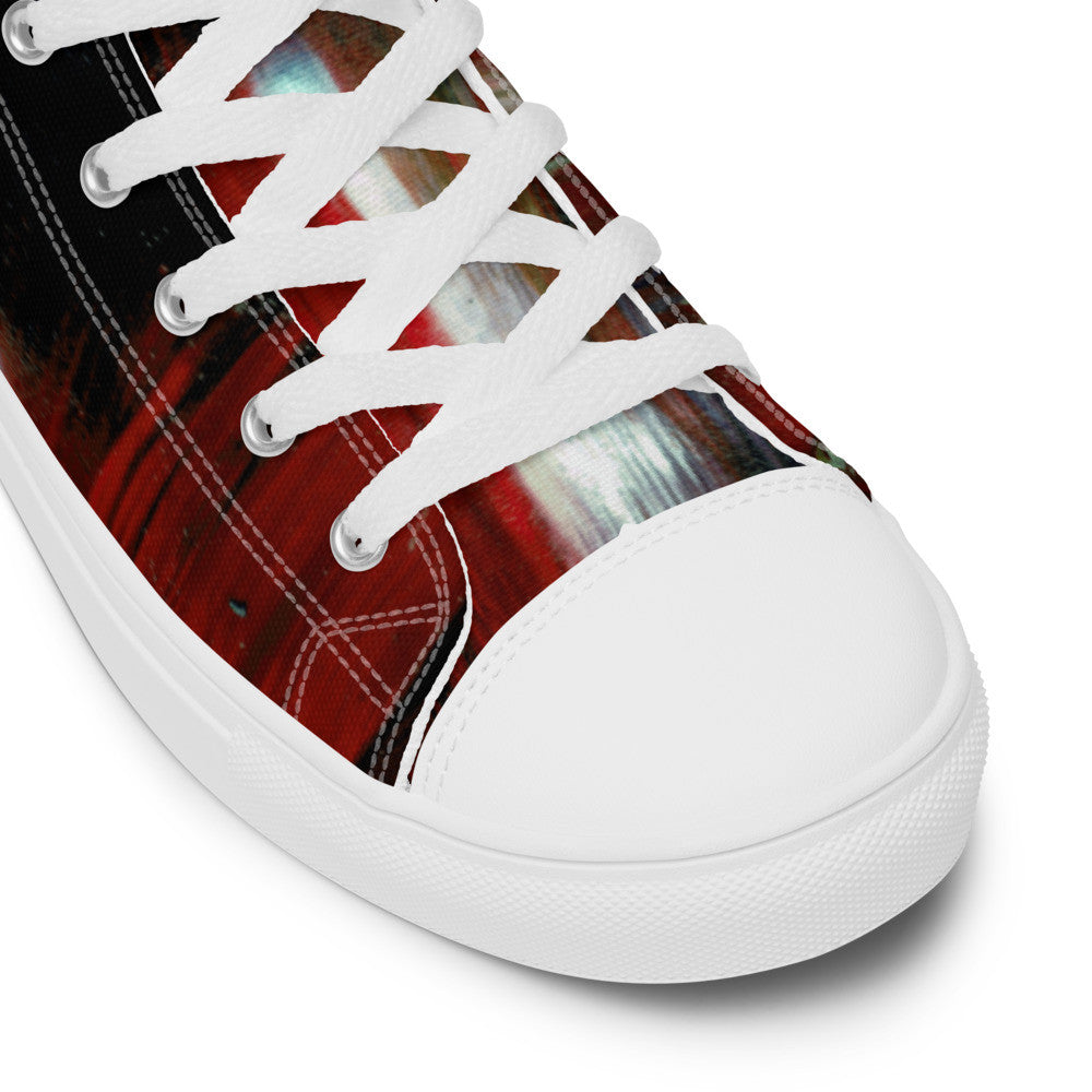 Gianneli Colours Handmade Women’s High Top Canvas Shoes
