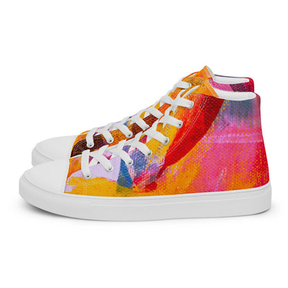 Gianneli Colours Handmade Women’s High Top Canvas Shoes