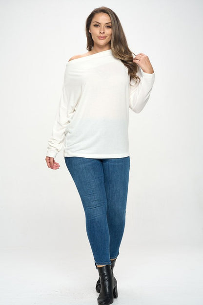 Ivory Off the Shoulder Top