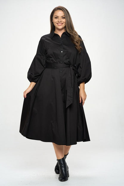 Maxi Shirt Dress