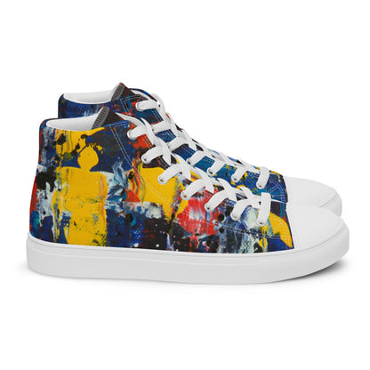 Gianneli Colours Handmade Women’s High Top Canvas Shoes