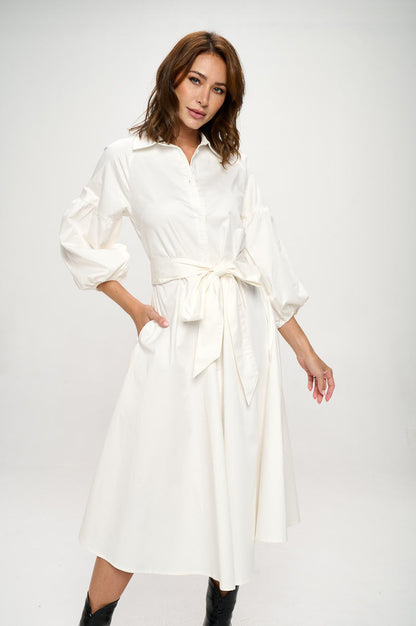 Maxi Shirt Dress