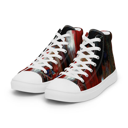 Gianneli Colours Handmade Women’s High Top Canvas Shoes