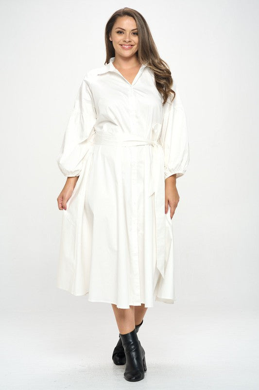 Maxi Shirt Dress