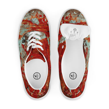 Gianneli Colours Men’s Lace-Up Canvas Shoes