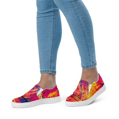 Gianneli Colours Women’s Slip-on Canvas Shoes