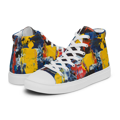 Gianneli Colours Handmade Women’s High Top Canvas Shoes