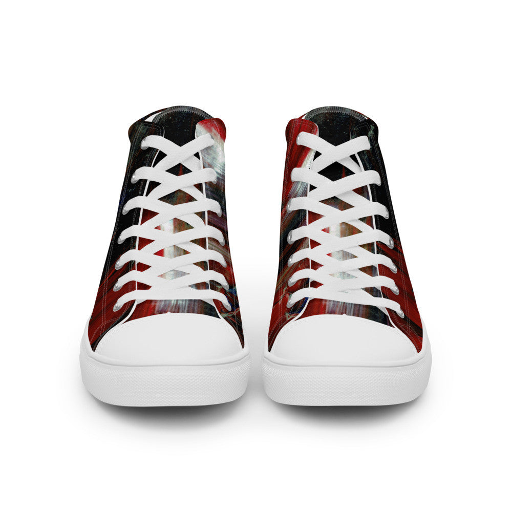 Gianneli Colours Handmade Women’s High Top Canvas Shoes