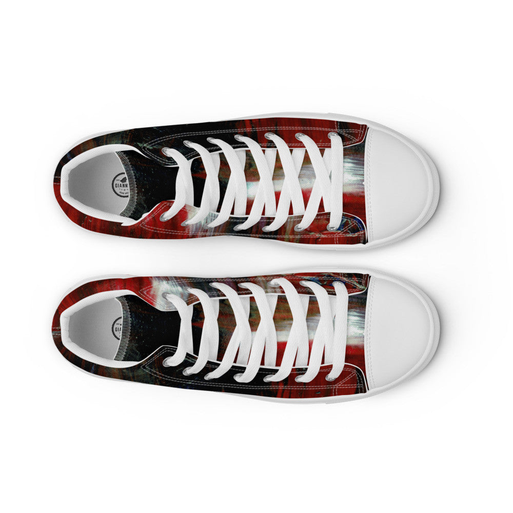 Gianneli Colours Handmade Women’s High Top Canvas Shoes