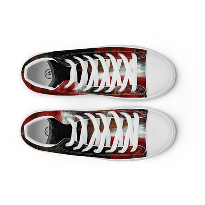 Gianneli Colours Handmade Women’s High Top Canvas Shoes