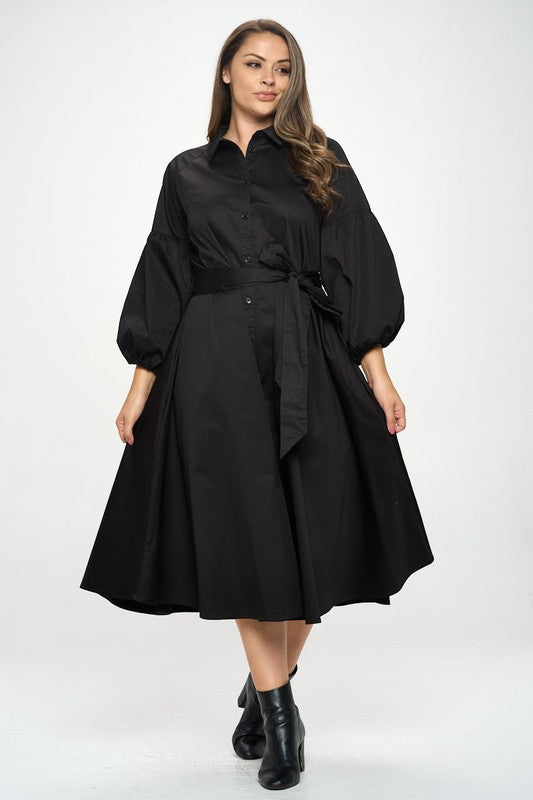 Maxi Shirt Dress