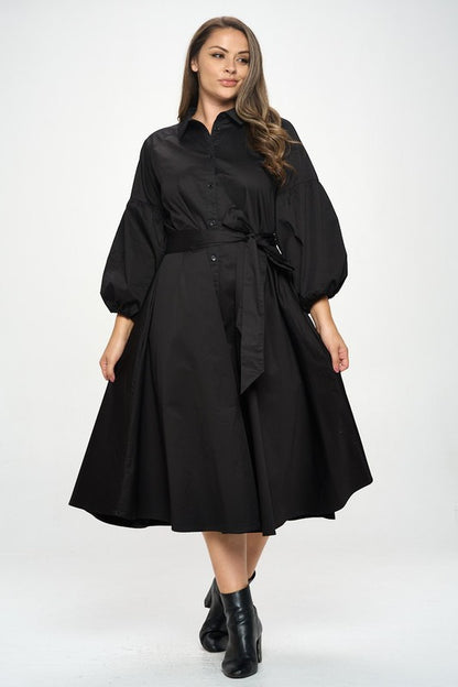Maxi Shirt Dress