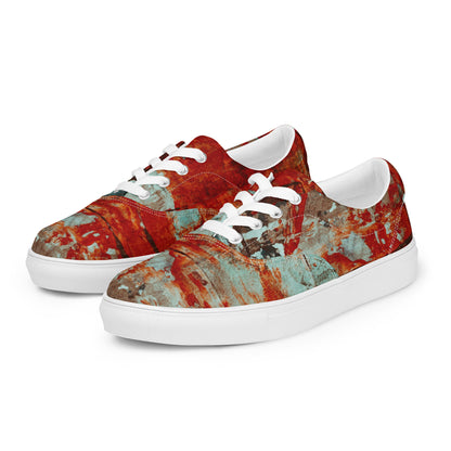 Gianneli Colours Men’s Lace-Up Canvas Shoes