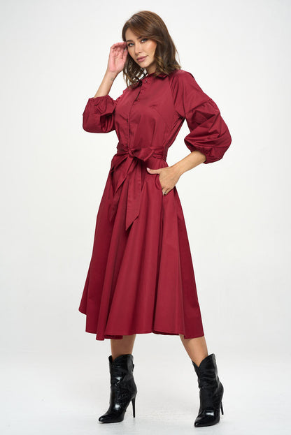 Maxi Shirt Dress