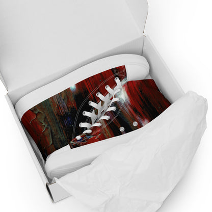 Gianneli Colours Handmade Women’s High Top Canvas Shoes