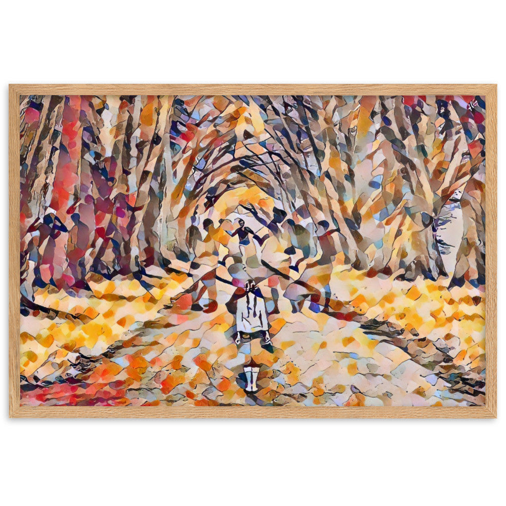 LOVE IS WHEN YOU CAN SEE WITHIN ME Special Edition Framed Poster-0