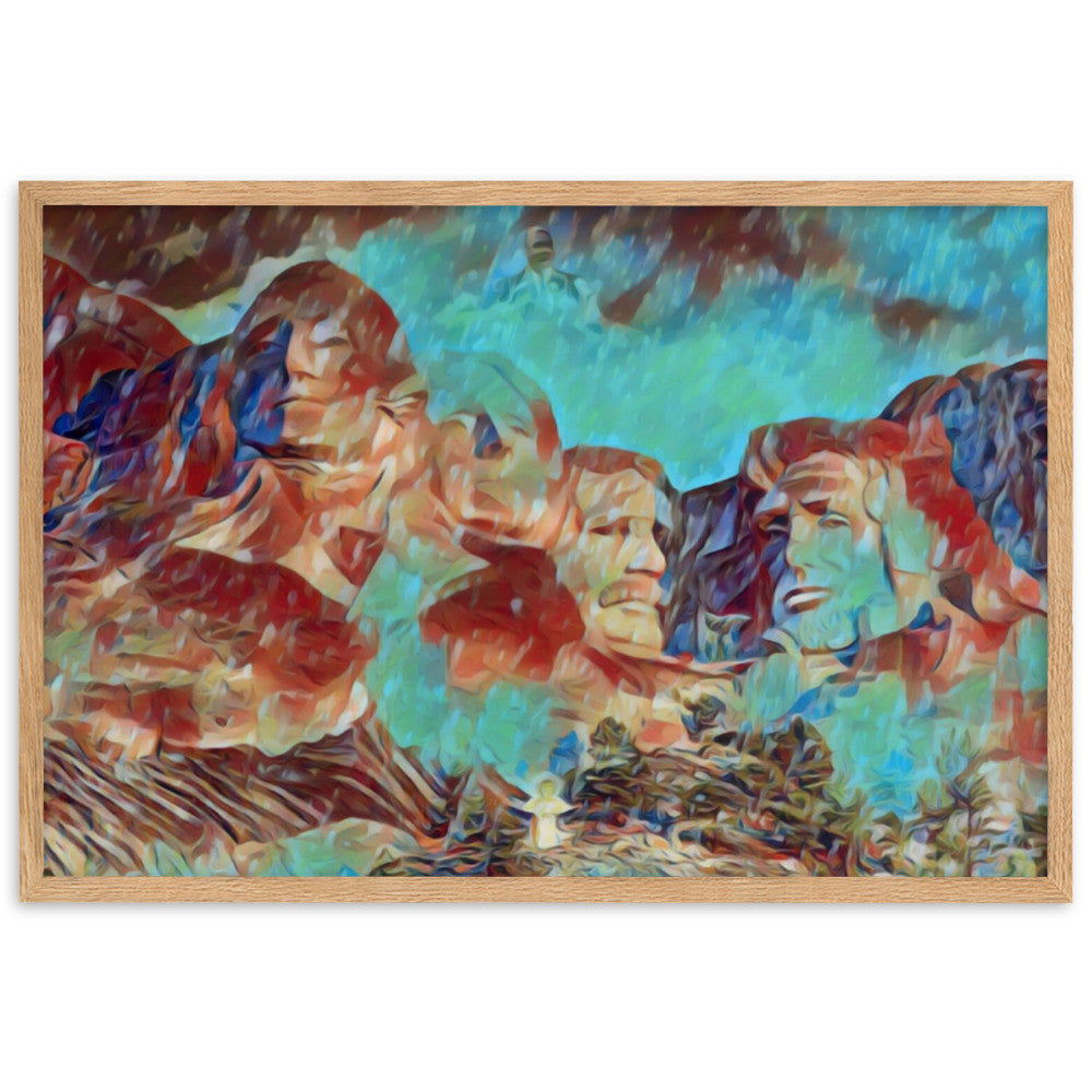 I HAVE A DREAM Premium Framed Poster-0