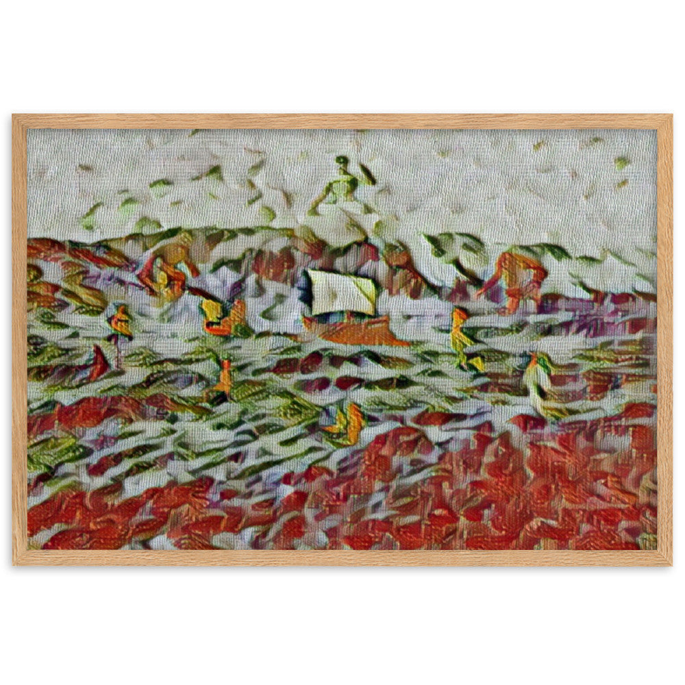 AS YOU SET OUT FOR ITHACA Premium Framed Poster