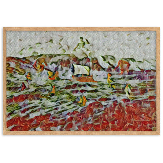 AS YOU SET OUT FOR ITHACA Premium Framed Poster