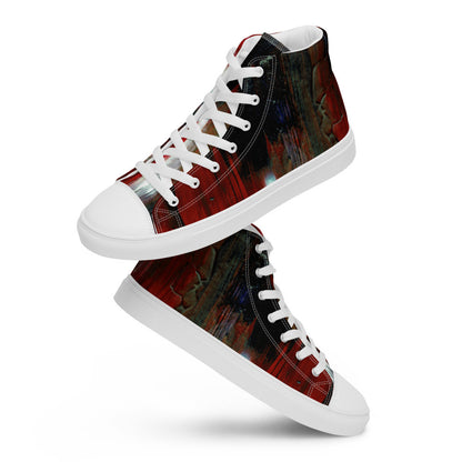 Gianneli Colours Handmade Women’s High Top Canvas Shoes