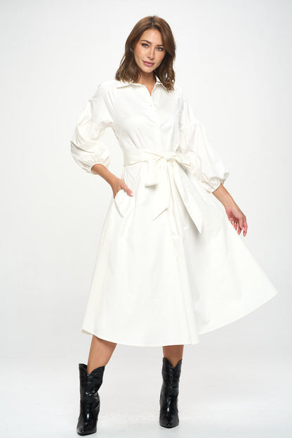 Maxi Shirt Dress