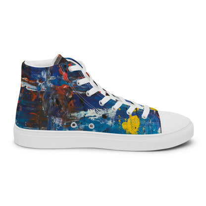 Gianneli Colours Handmade Women’s High Top Canvas Shoes