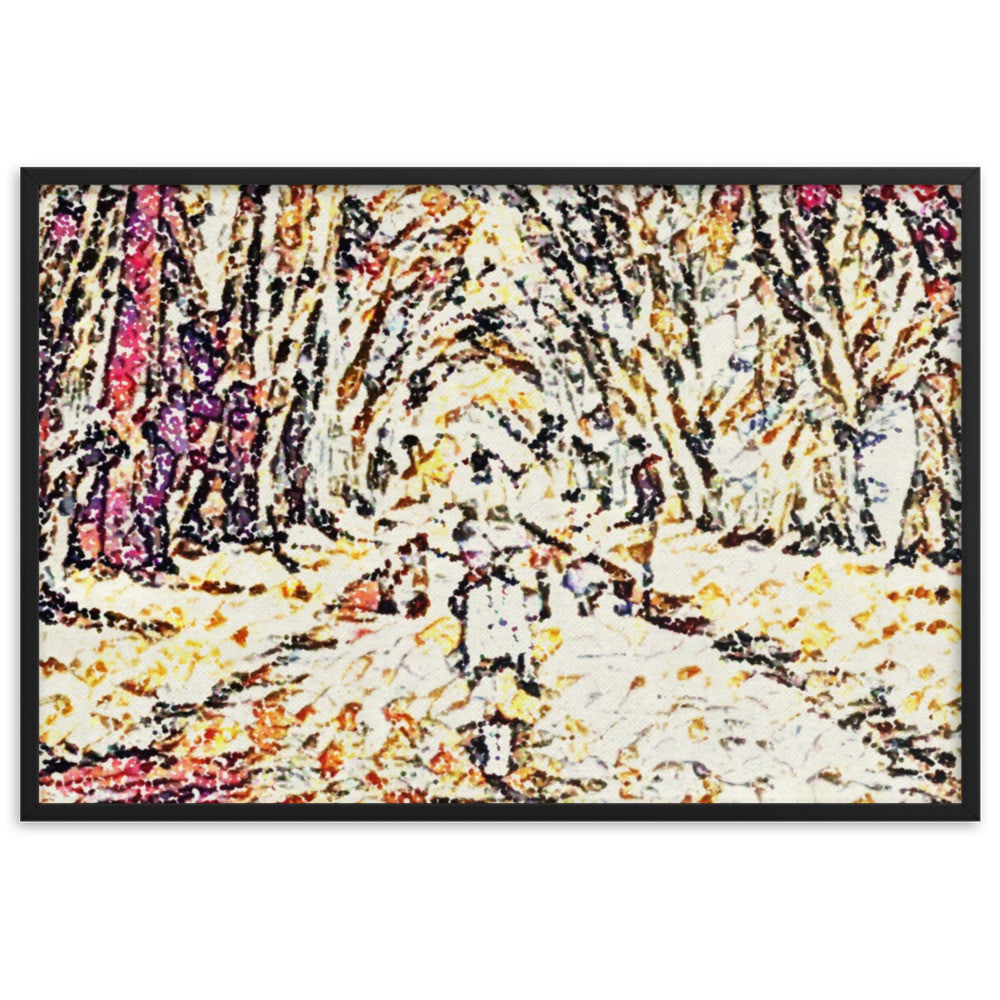 LOVE IS WHEN YOU CAN SEE WITHIN ME Special Edition Framed Poster-0