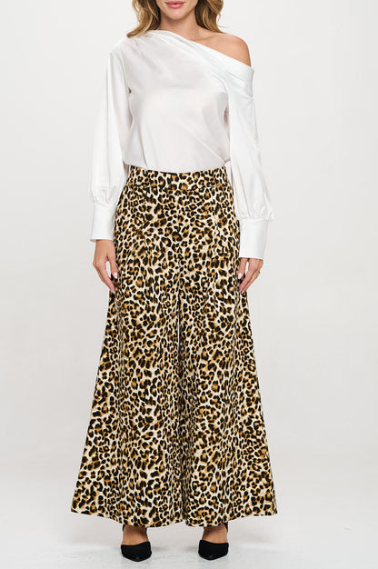 Dropped Shoulder Long Sleeve Satin Top-5