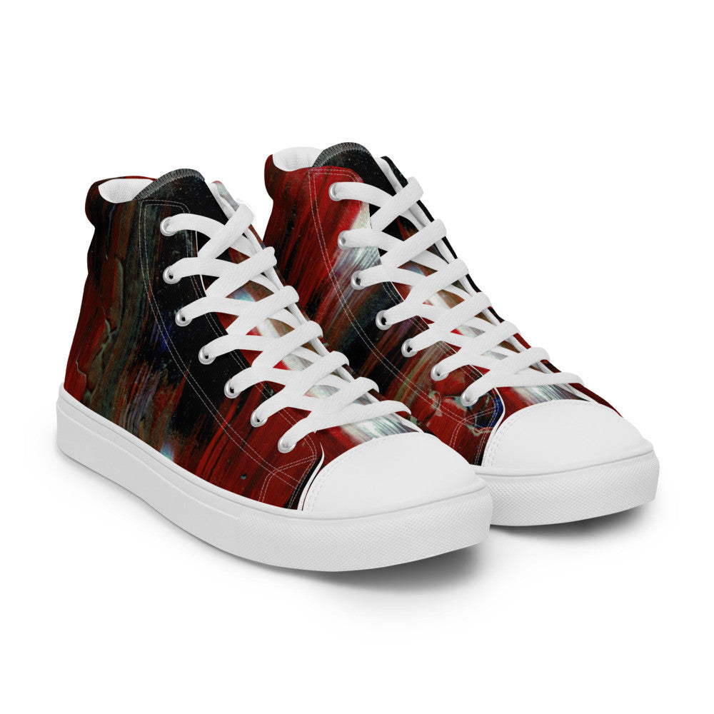 Gianneli Colours Handmade Women’s High Top Canvas Shoes