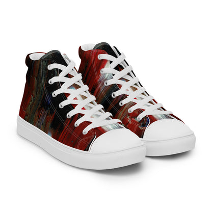 Gianneli Colours Handmade Women’s High Top Canvas Shoes