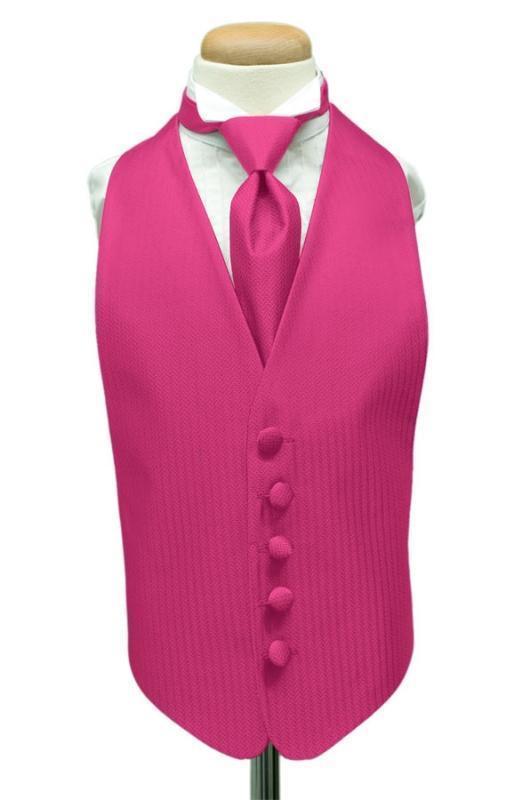 Herringbone Kids Tuxedo Vest-21