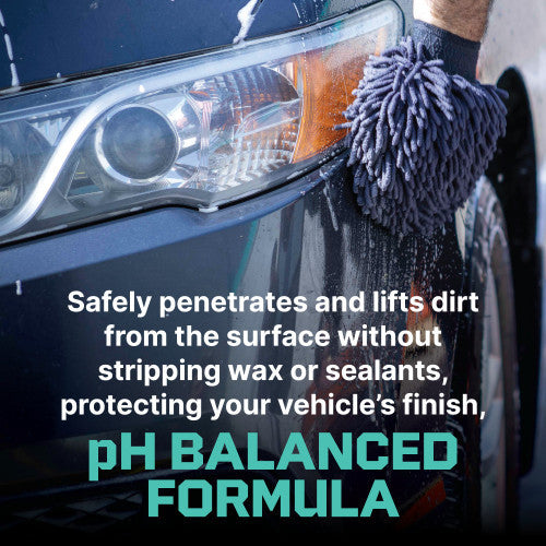 MOTIVITY Snow Foam Ceramic Car Wash Soap, Concentrated Formula, Fresh Linen Scent – 16 fl oz Motivity