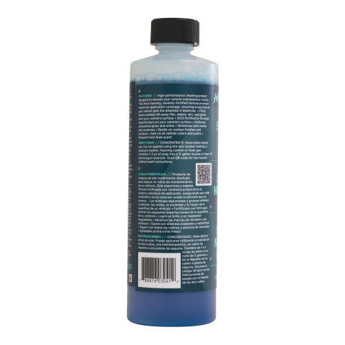 MOTIVITY Snow Foam Ceramic Car Wash Soap, Concentrated Formula, Fresh Linen Scent – 16 fl oz Motivity