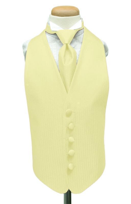 Herringbone Kids Tuxedo Vest-8
