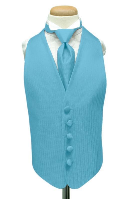 Herringbone Kids Tuxedo Vest-10